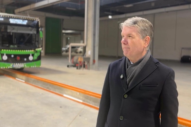 Primăria Brașov a finalizat lucrările la cel mai mare garaj pentru autobuze electrice din România